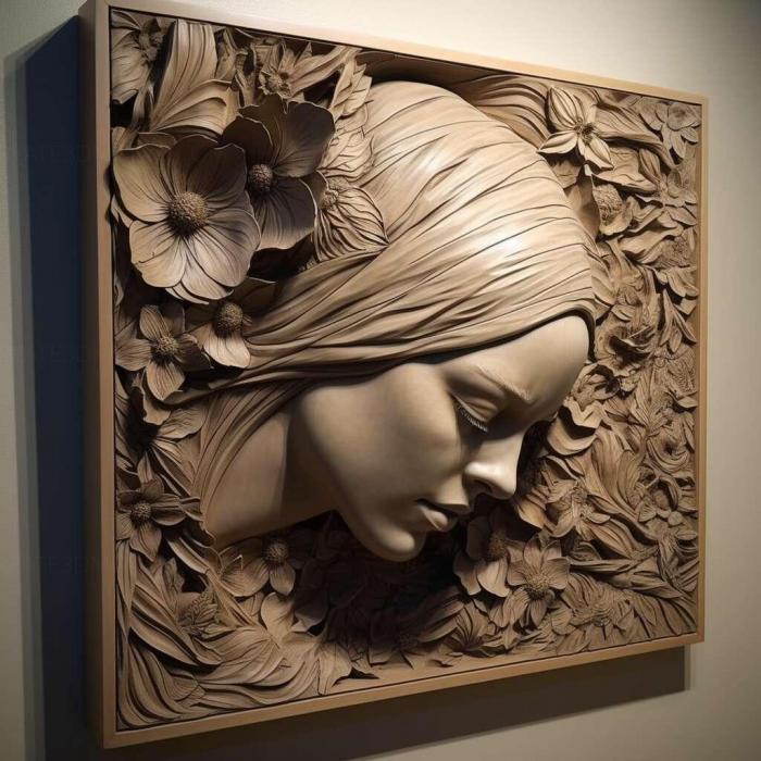 نموذج ثلاثي الأبعاد لآلة CNC 3D Art 